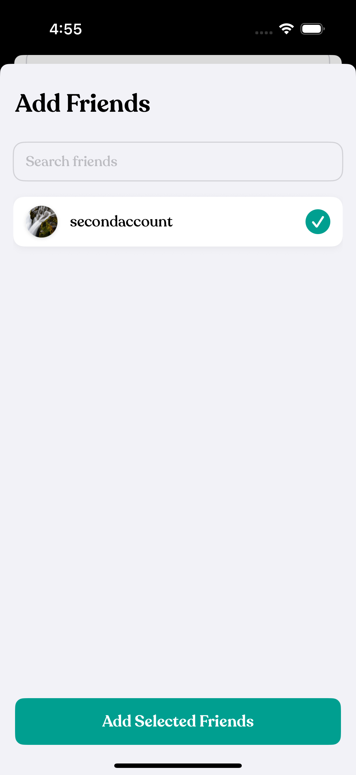 App Login Screen